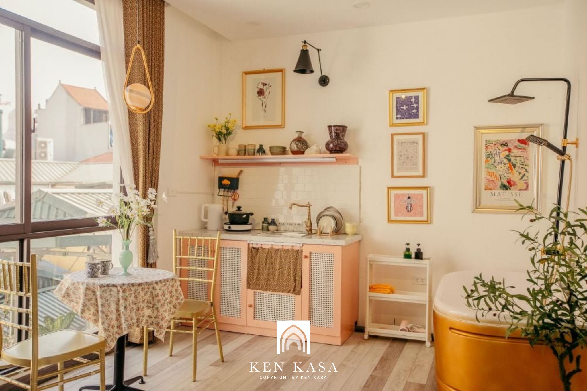 sử dụng đa dạng đồ nội thất khi thiết kế nội thất homestay đẹp